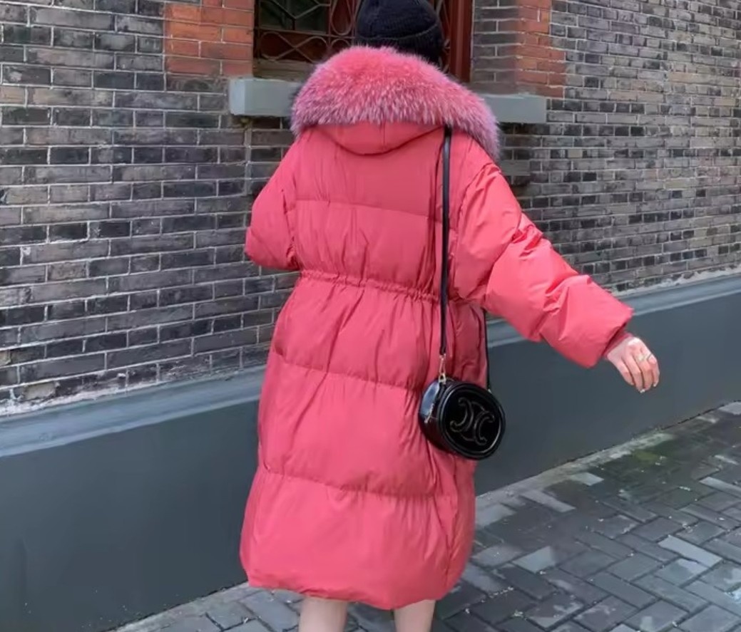 Prošívaný péřový kabát nový - 12