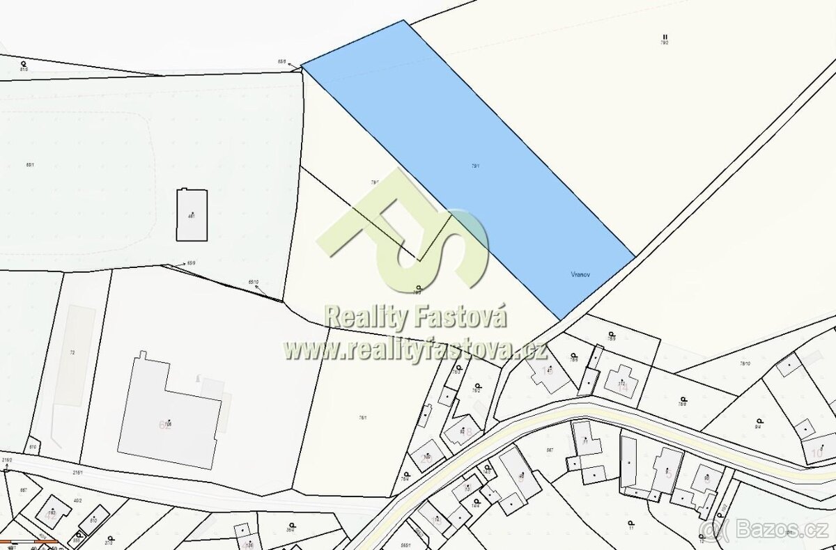 Břasy u Rokycan – prodej stavebního pozemku. - 12