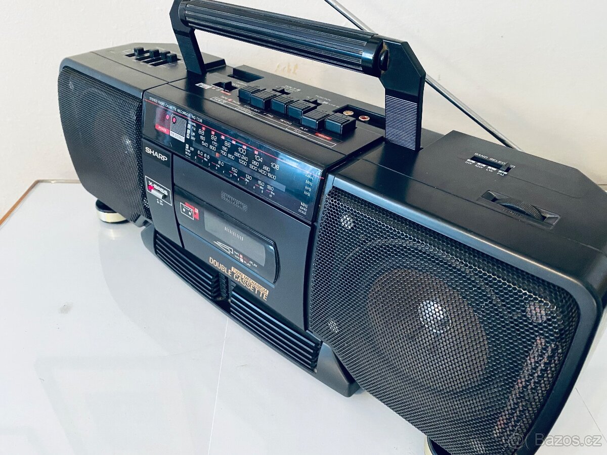 Radiomagnetofon Sharp WQ T238H, rok 1988 - 12