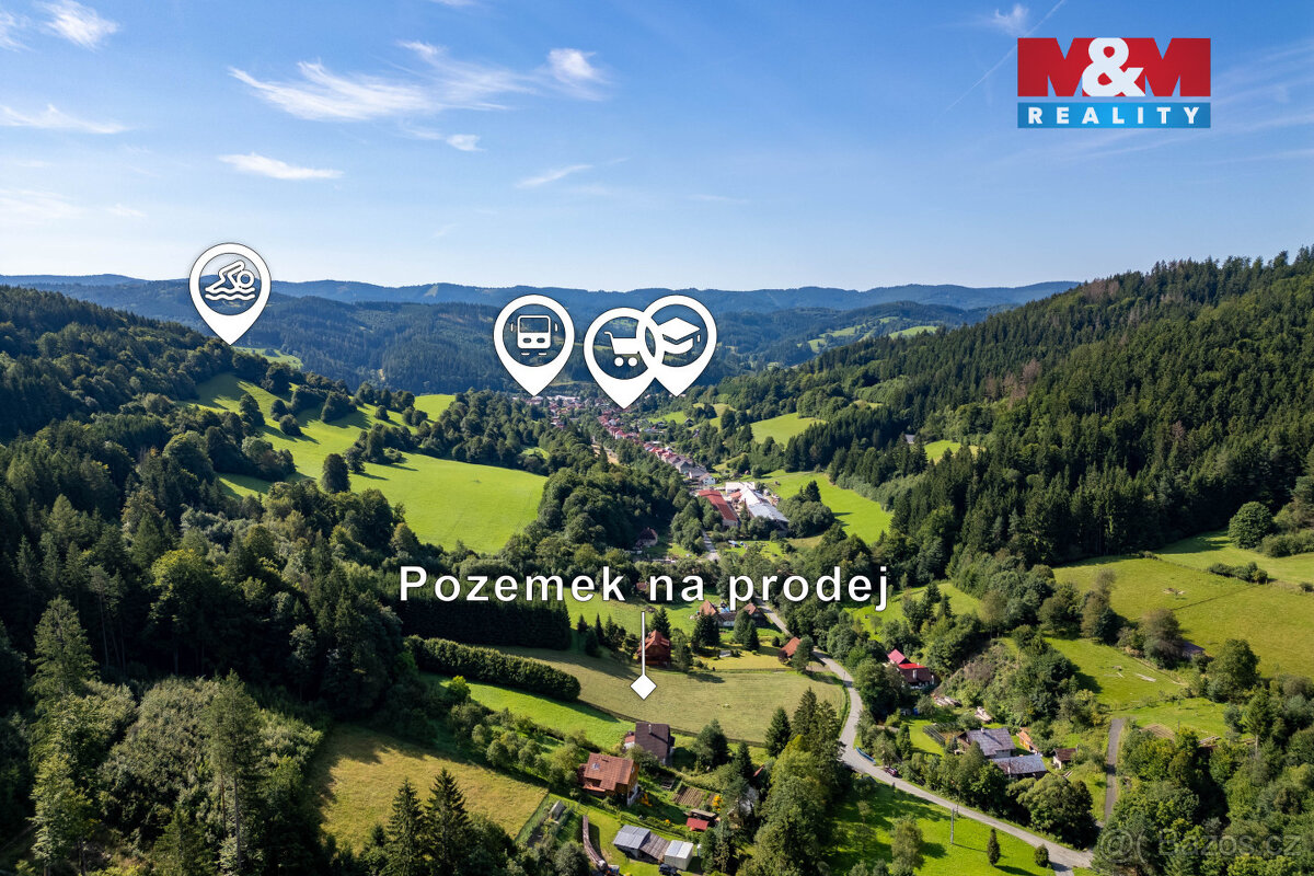 Prodej pozemku k bydlení, 8167 m², Nový Hrozenkov - 12