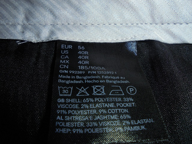 Sako+kalhoty+košile-cena za vše - 12