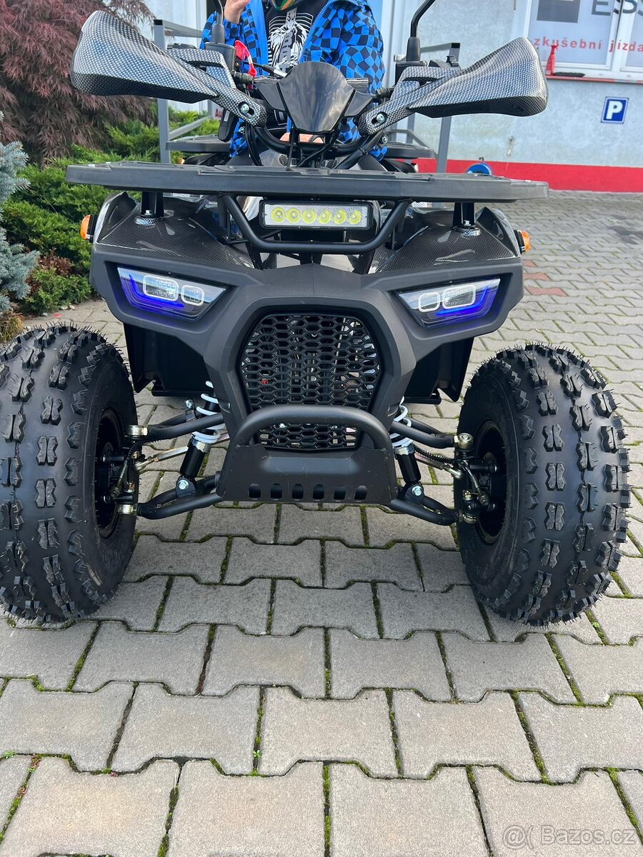 Dětská čtyřkolka Piranha Veyron 125cc 1G8 - Carbon - 12