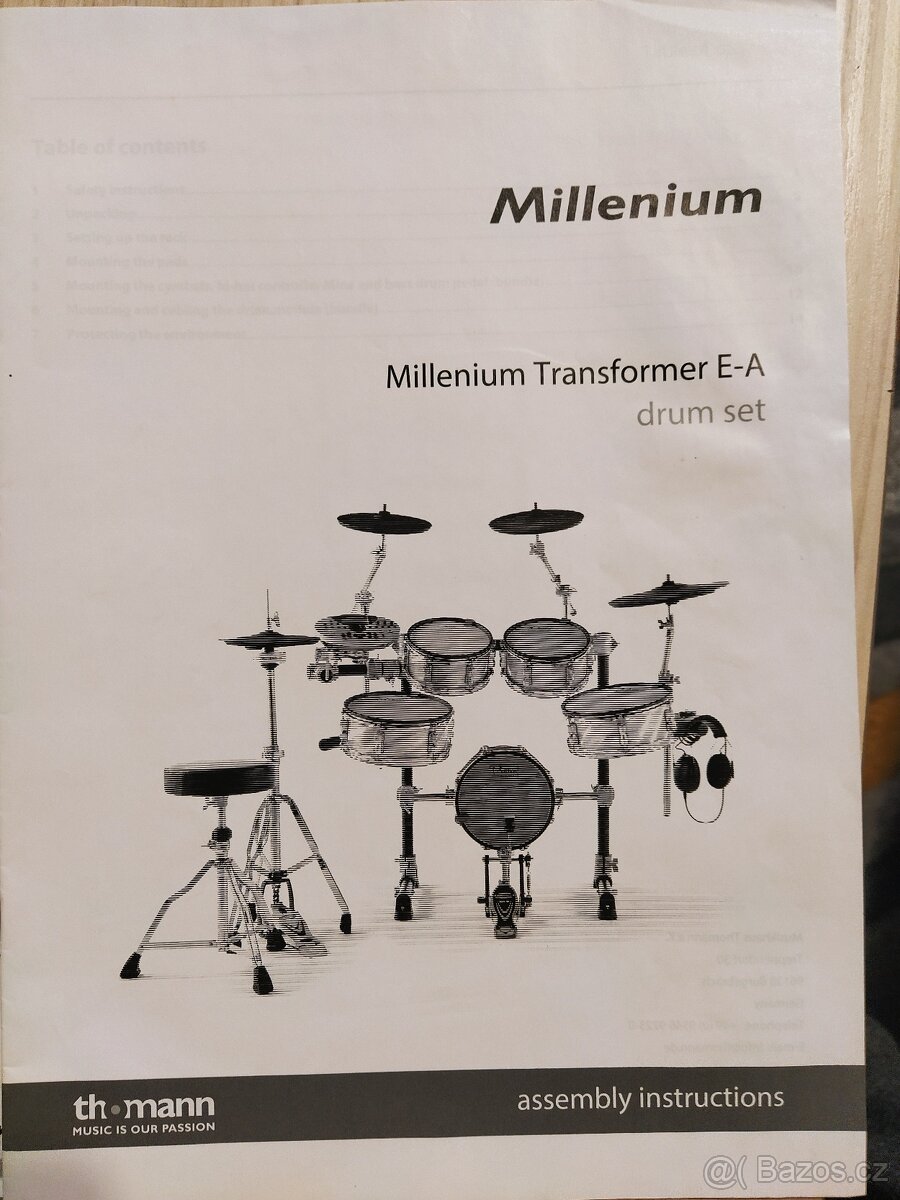 Bicí souprava Millenium +modul MPS 600 - 12