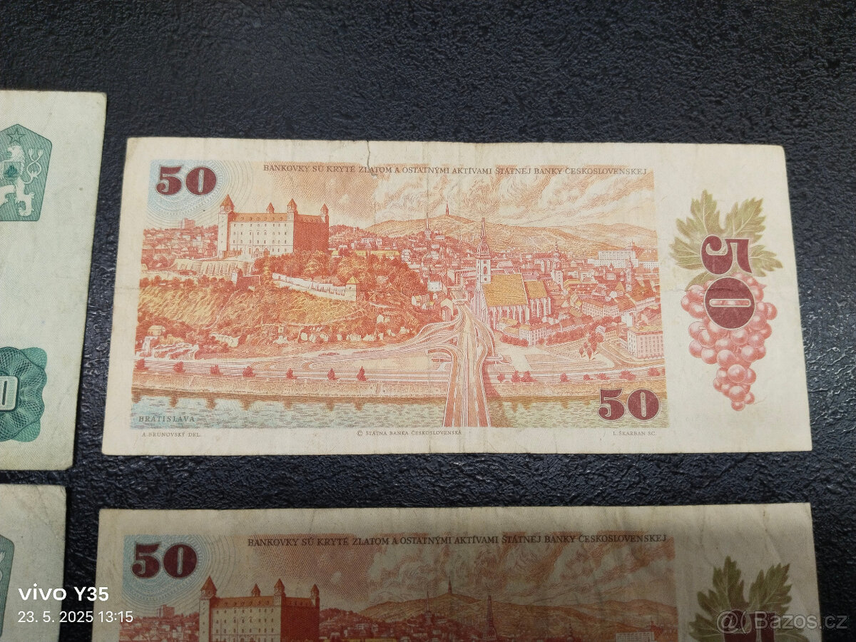 Bankovky Československo 1961 - 1988 - 12