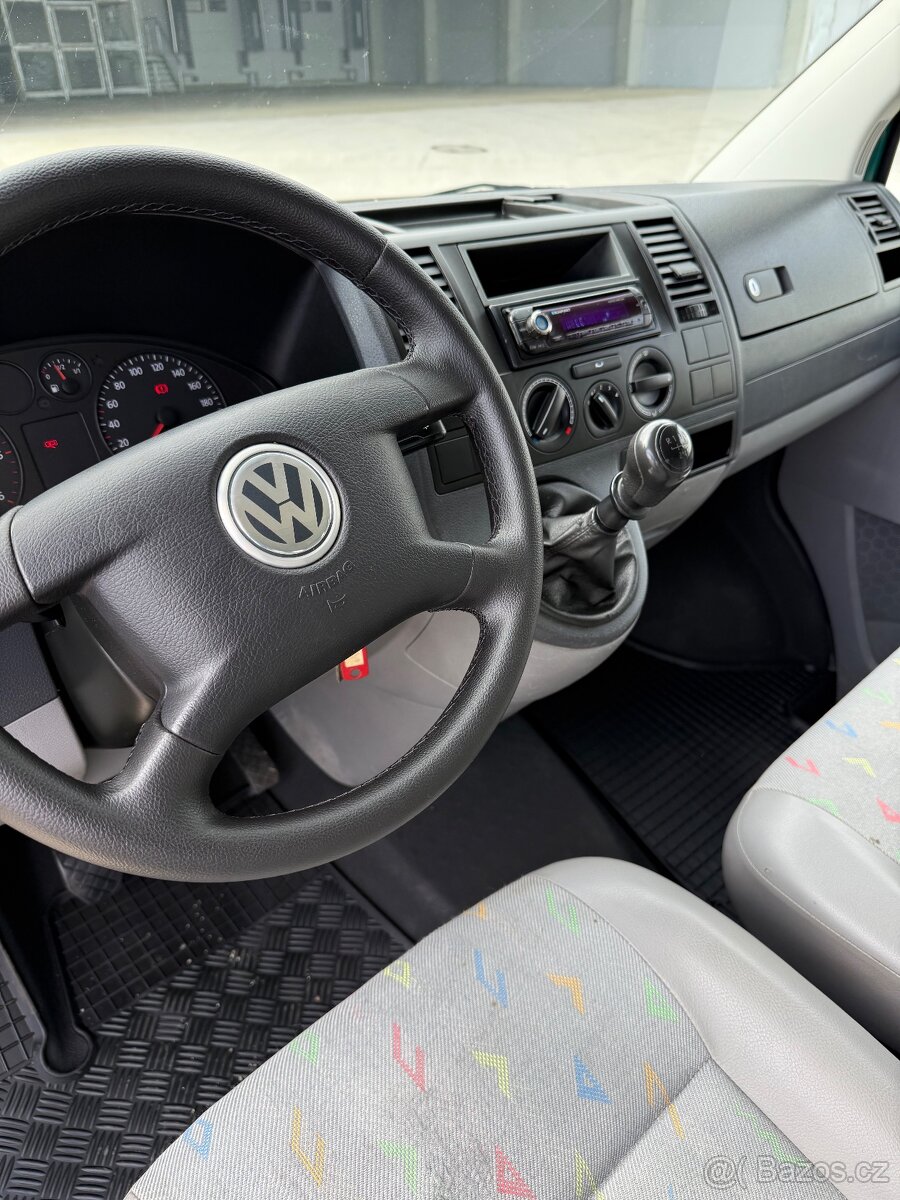 Vw T5 valník 1.9tdi 62kw TOP STAV DPH t5 transporter valník - 12