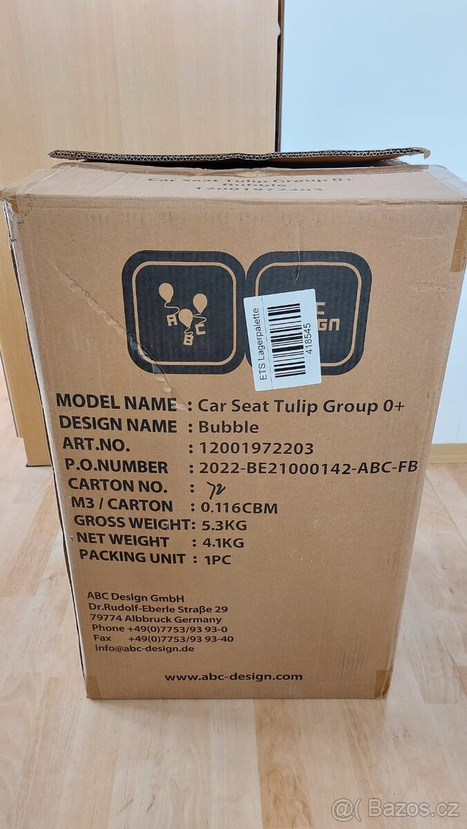Nová autosedačka ABC Design Tulip Diamond bubble - 12