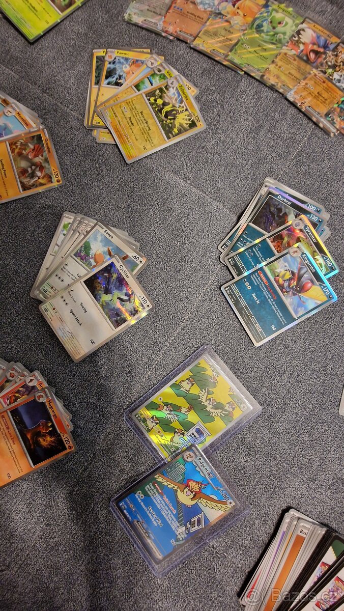 Pokémon - lot přes 220 karet + dárky - 12