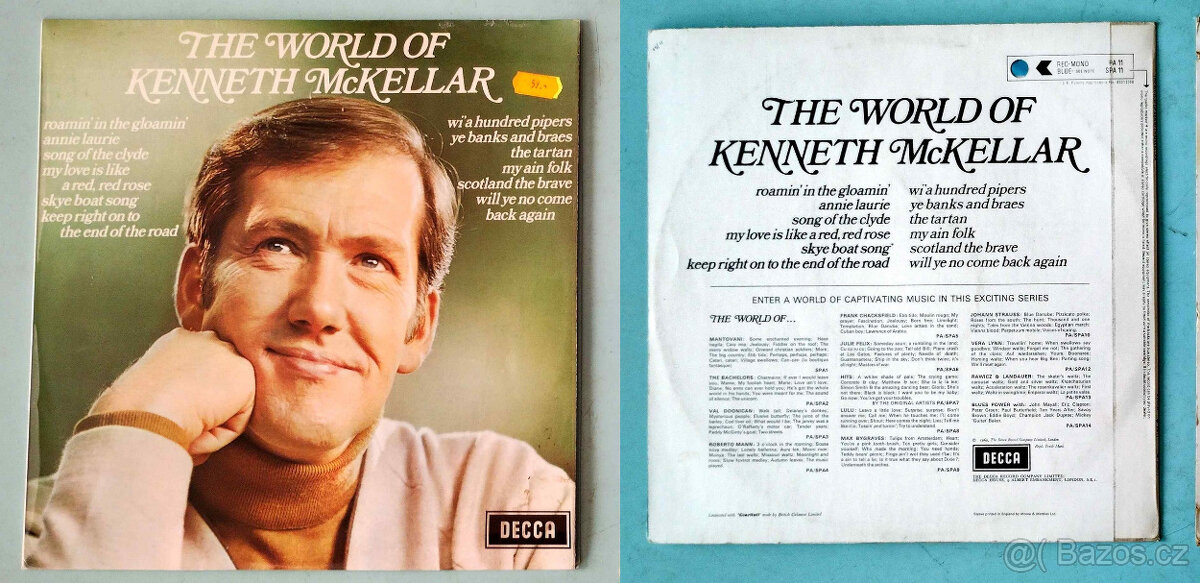 LP desky Velká Británie, 12ks - 12