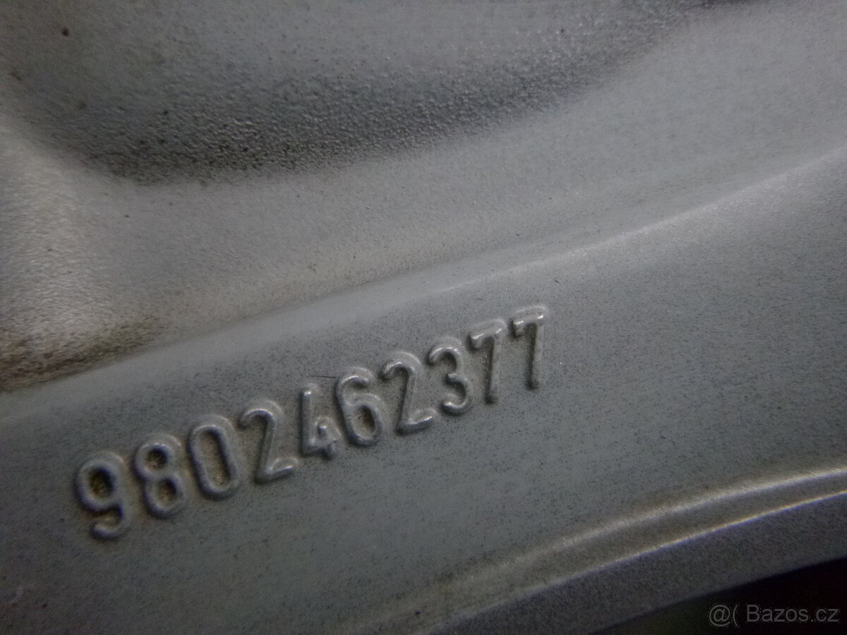 Letní alu sada originál Peugeot 3008 4x108 7,5Jx17 ET29 TPMS - 12