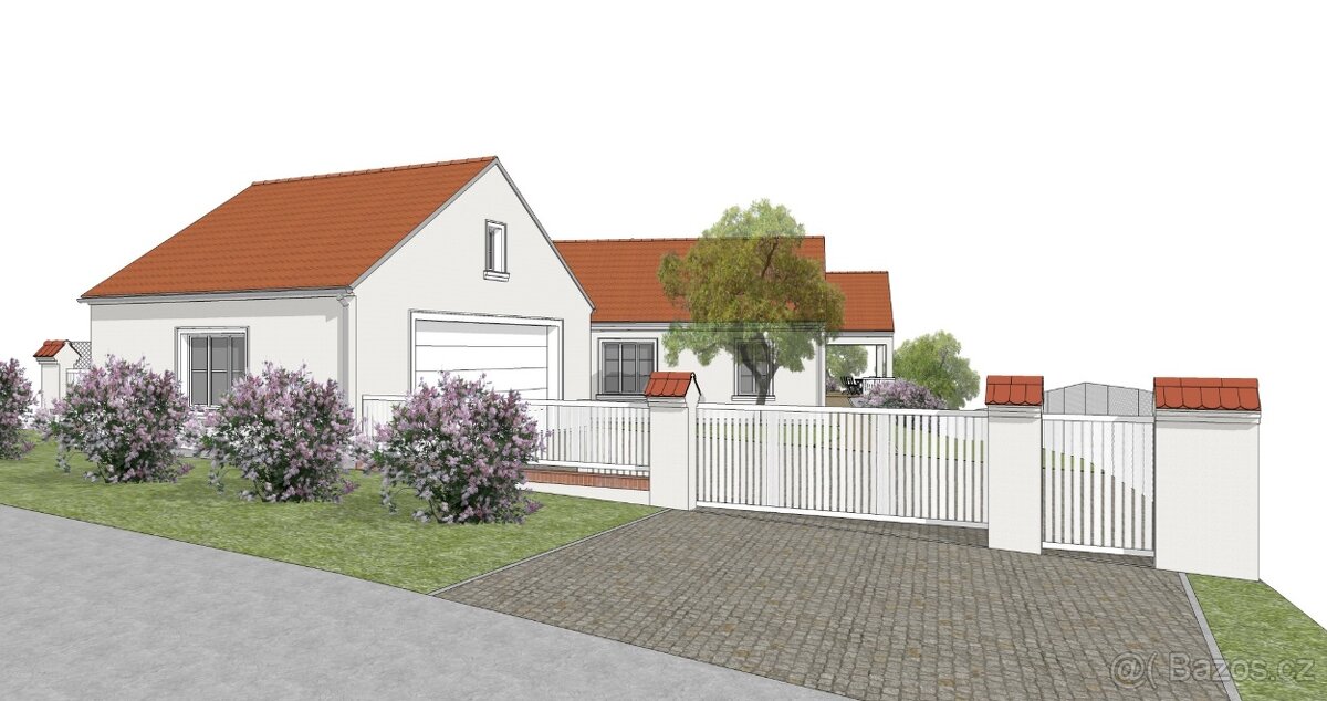 Stavební pozemek Zlín Tečovice 1364 m2 i pro dvojdům - 12