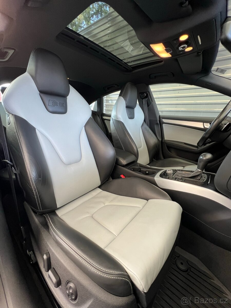 Audi S5 245 kW, 3.0 TFSi, KŮŽE, ŠÍBR - 12