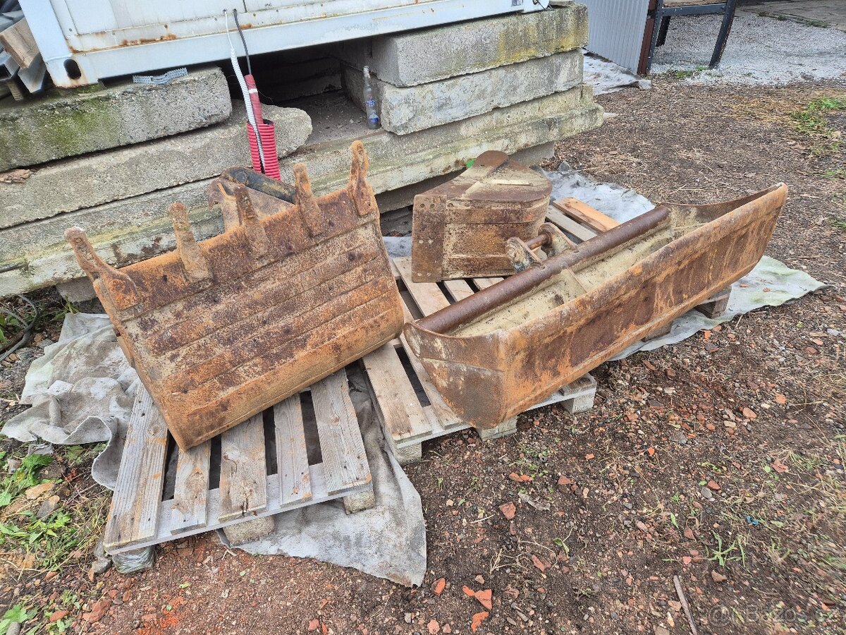 Hydraulický rychloupínač a lopaty , svahovka - 12