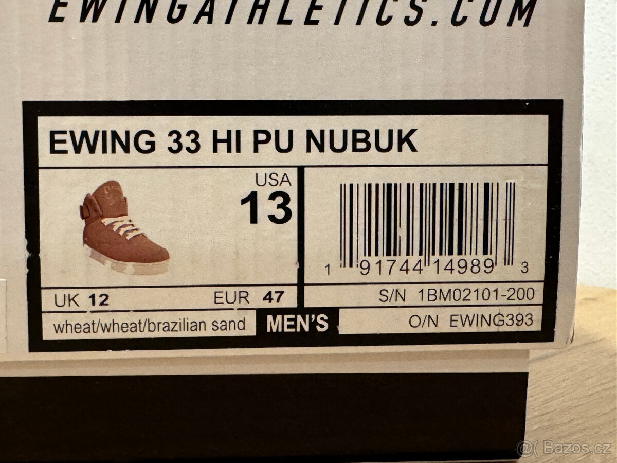 Boty - nová kotníková obuv Patrick Ewing vel. 47 - 12
