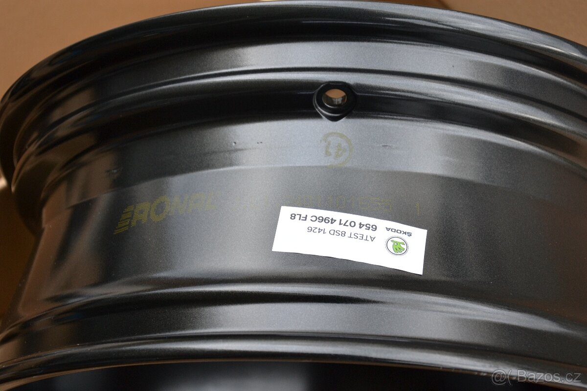 Škoda Kamiq/Scala,S.Arona– NOVÉ 16 originál Alu disky 6x16,E - 12