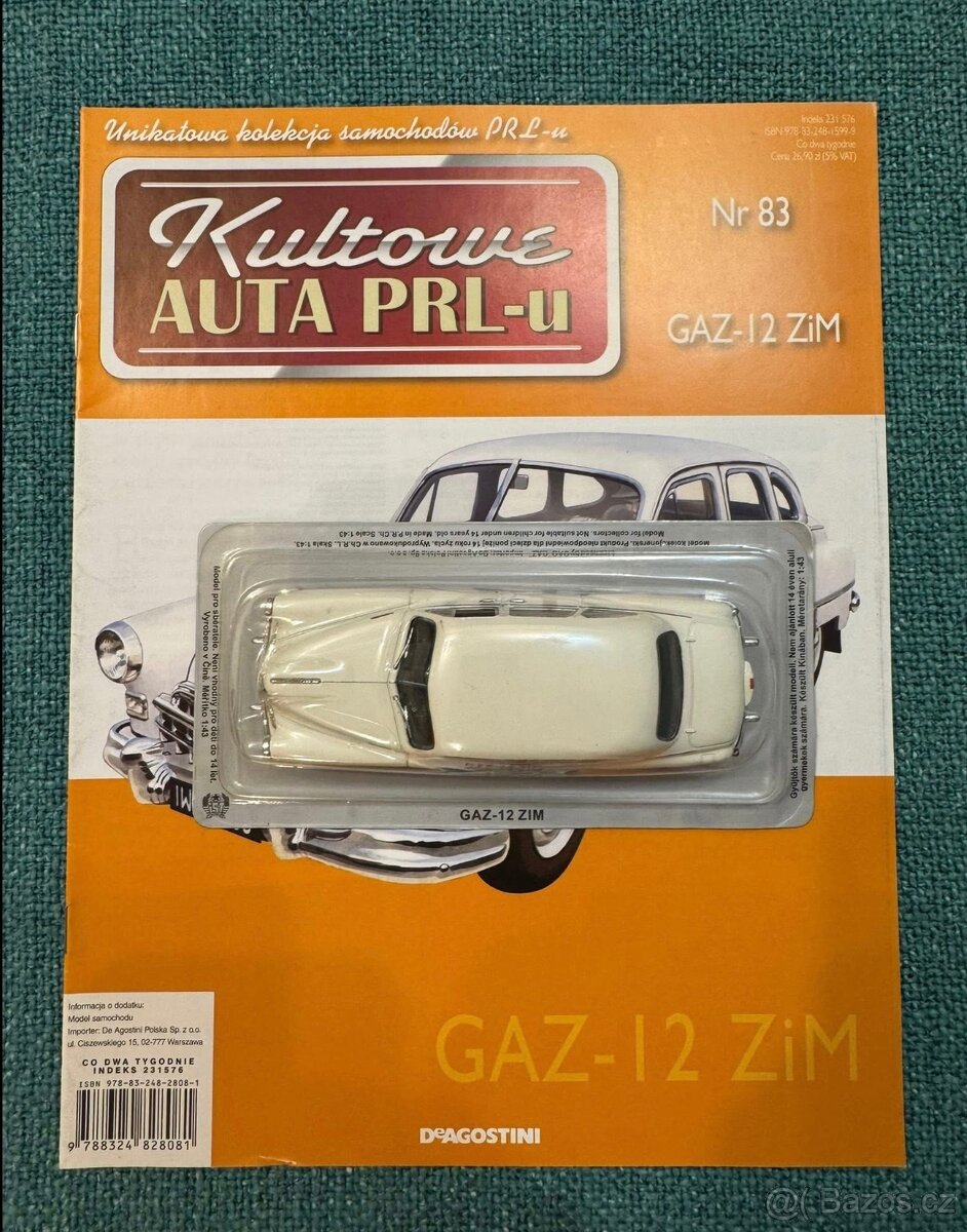 Legendární automobily, Kultovní auta ČSSR, Deagostiny - 12