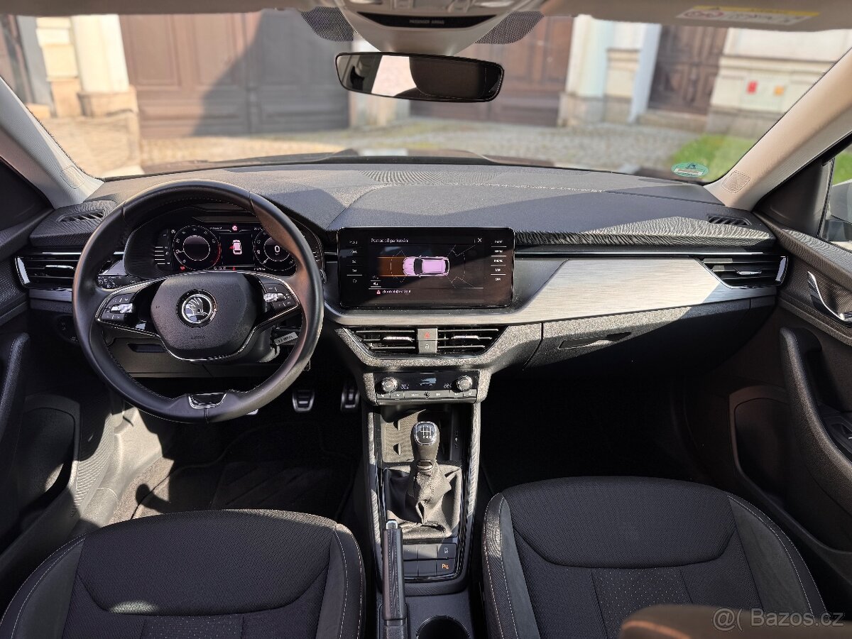 Škoda Kamiq SCOUT 1.5 TSI 110 kW Manuál Virtual Navi 34 tkm - 12