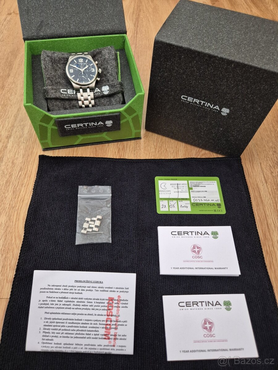 Certina DS-8 Chronograph Moon Phase - 12