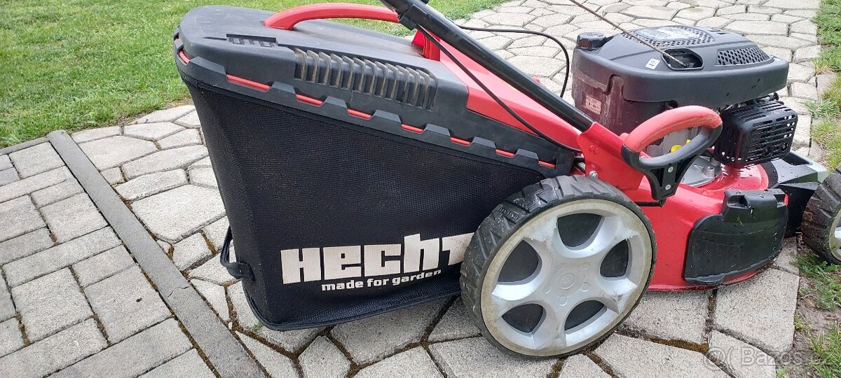 Benzínova sekačka s pojezdem. - 12