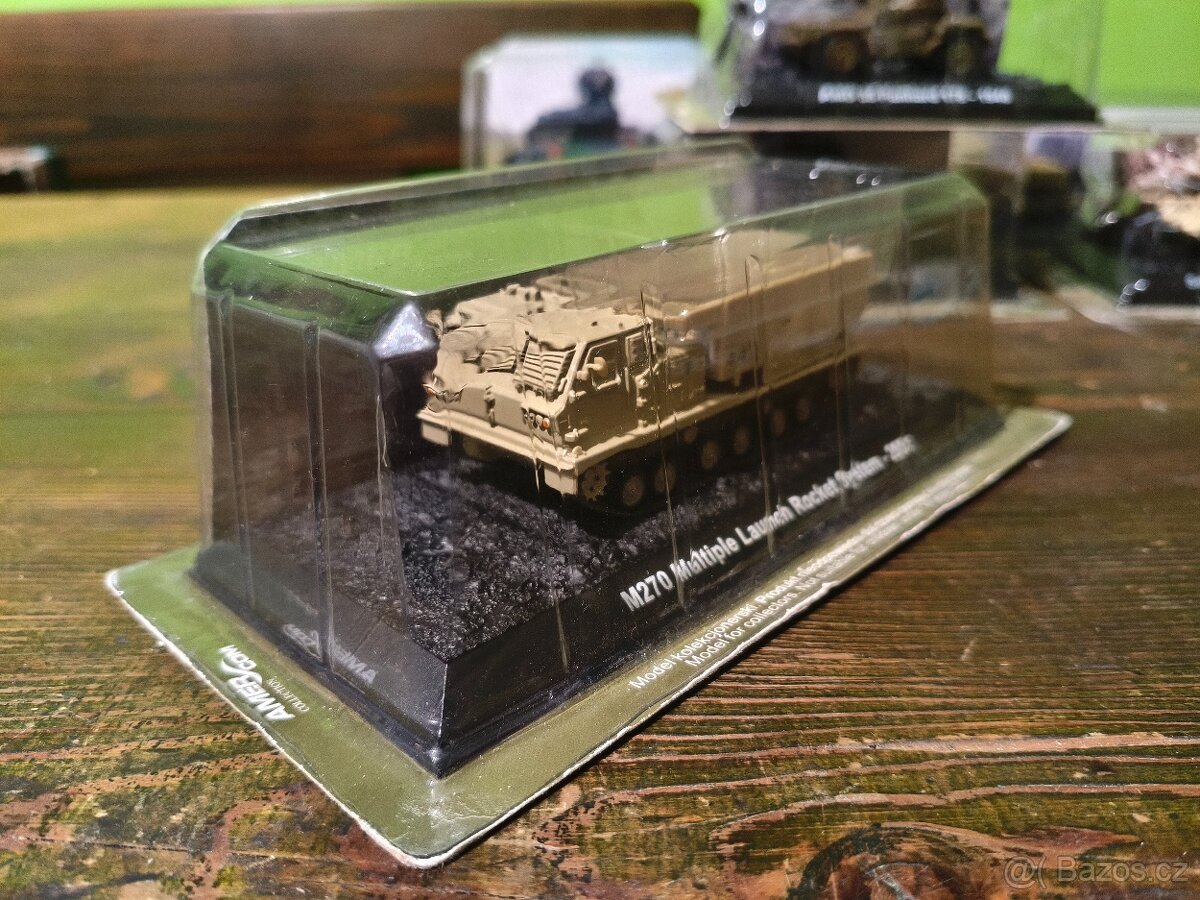 Modely tanků a vojenské techniky 1/72 blistr - 12