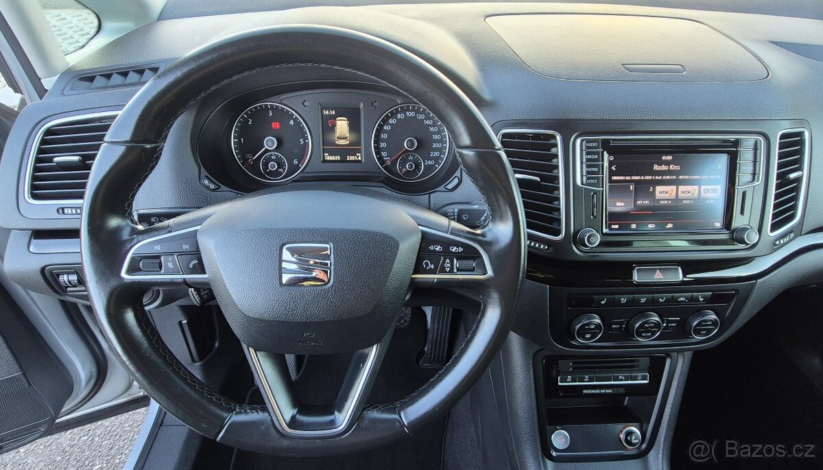 Seat Alhambra Style 2.0 TDI 110KW 2 maj serv kniha 7 míst - 12