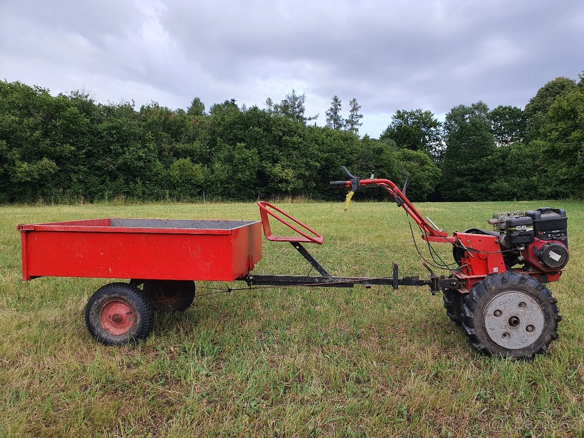 Kultivátor Mountfield MS 07 s vozíkem - 12