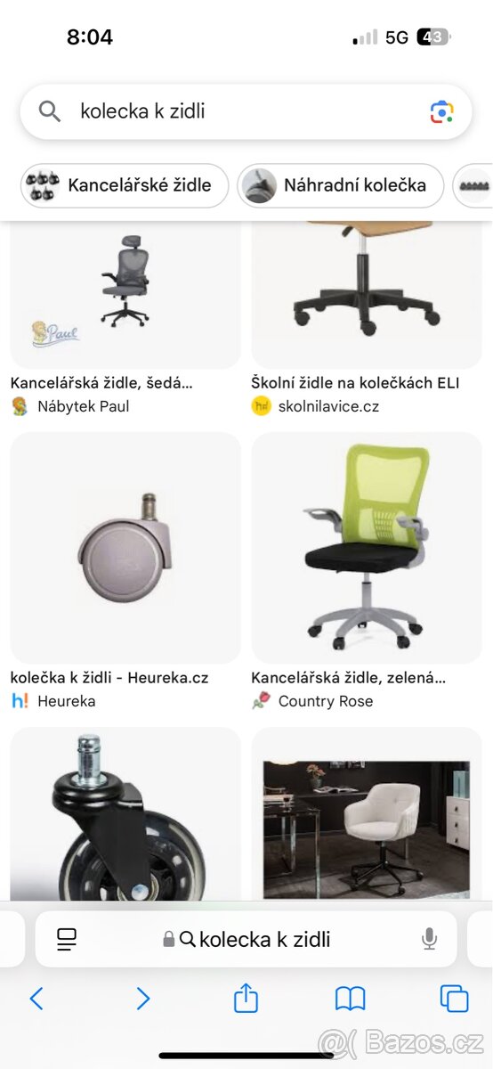 Kancelářská židle humanscale lze na kolečkách - 12