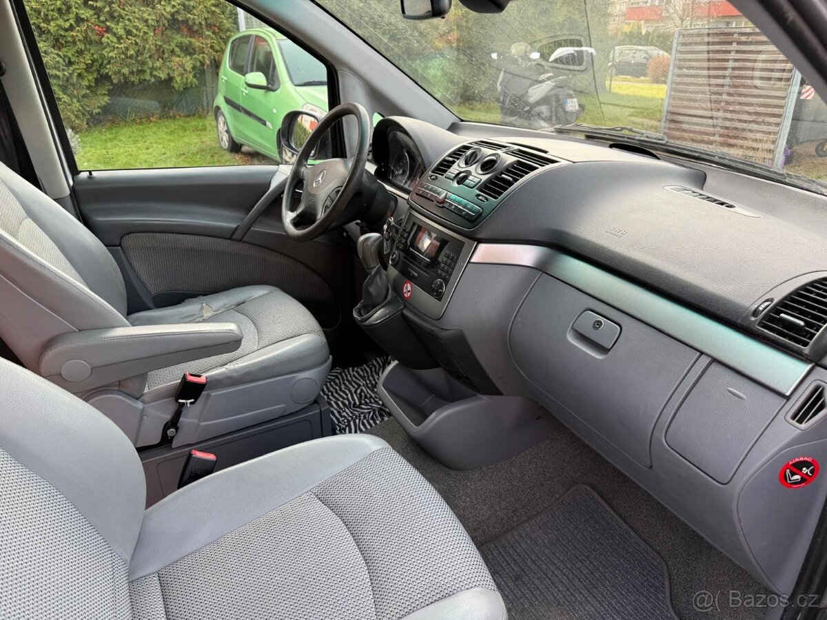 Mercedes-Benz Viano 3.0 CDI Long, V6, r. v. 2010 – 8 míst - 12