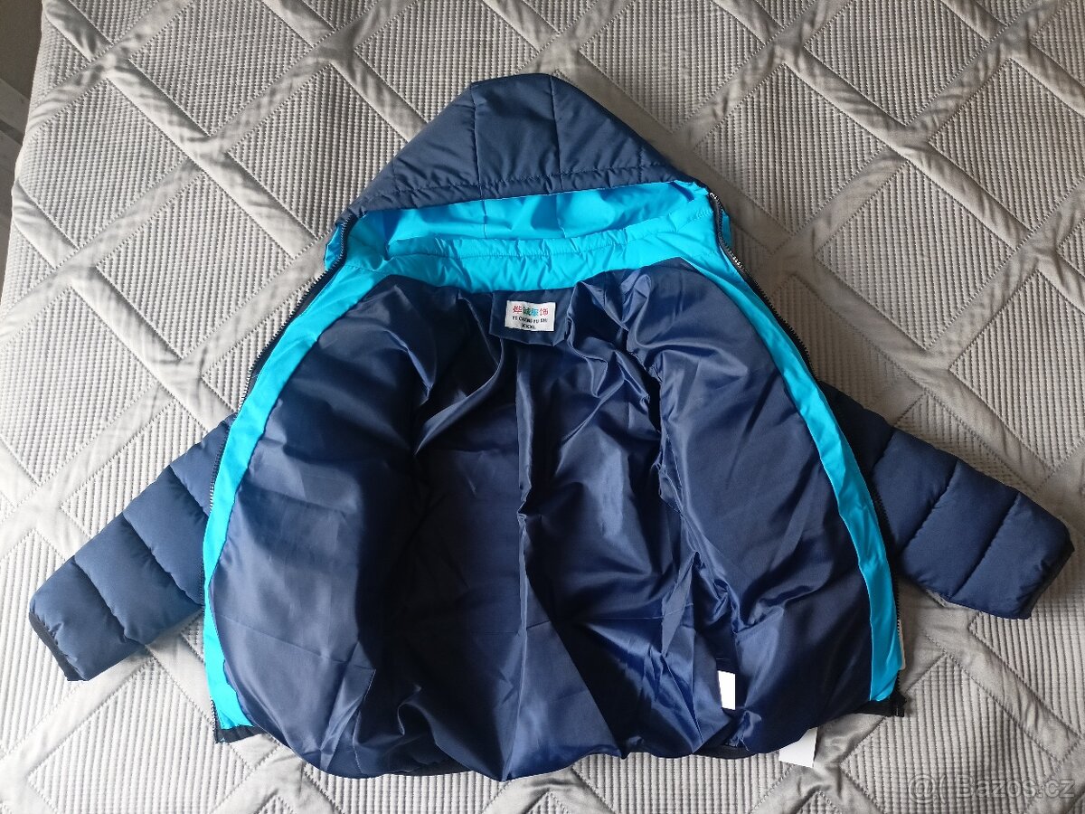 Nová dětská zimní bunda, vel.128 - 12