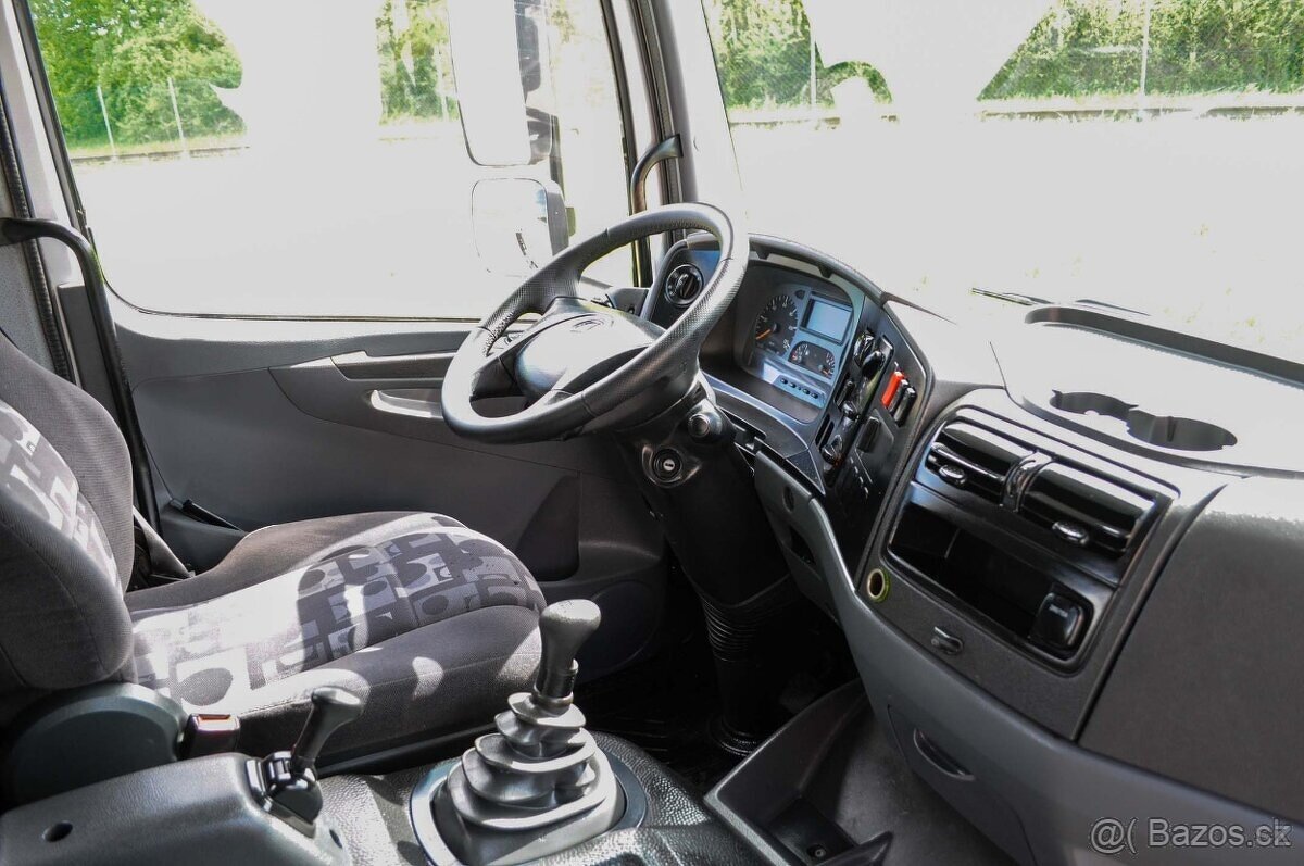 MERCEDES ATEGO 1224 HÁKOVÝ NOSIČ KONTEJNERŮ HYDRAULICKÁ RUKA - 12