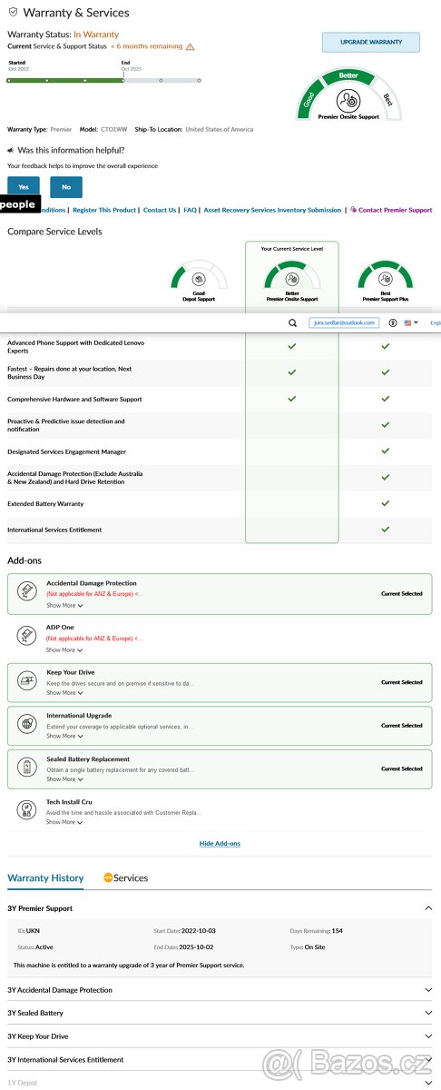 Lenovo ThinkPad t14 g4 i5-1350p 32GB√512GB√FHD√ADP√3r.z√DPH - 12