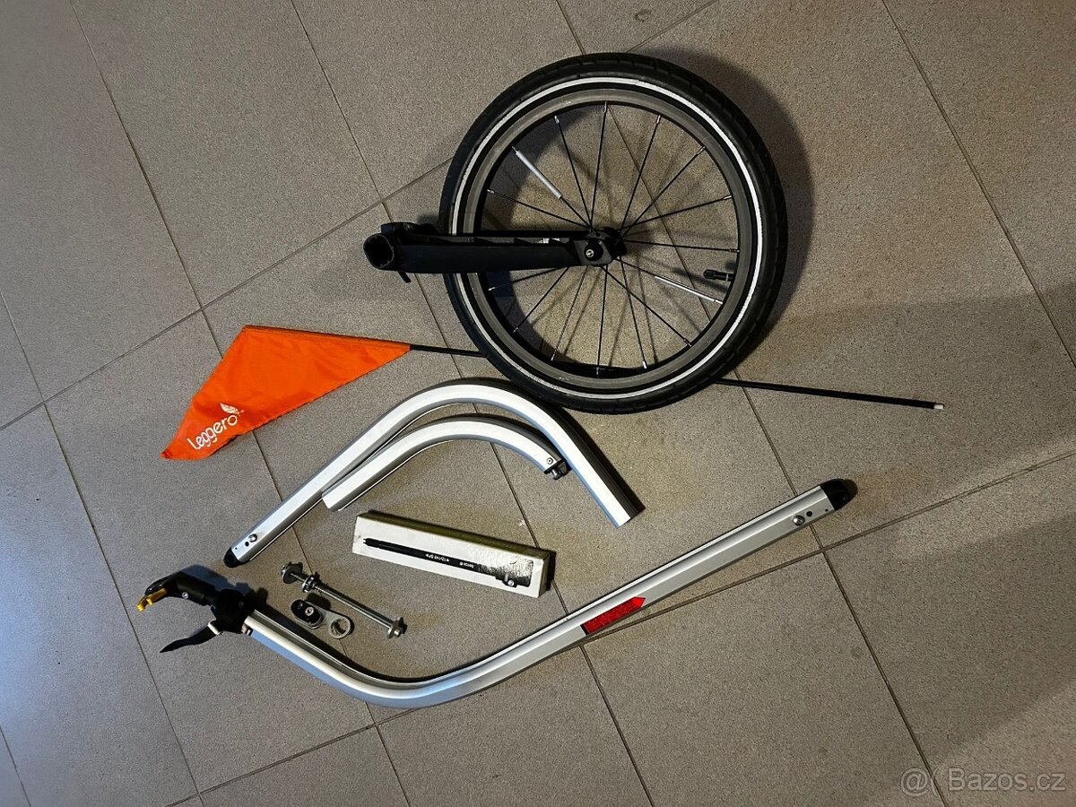 Cyklovozík Leggero Enso I Complete Sport Sail bílý - 12