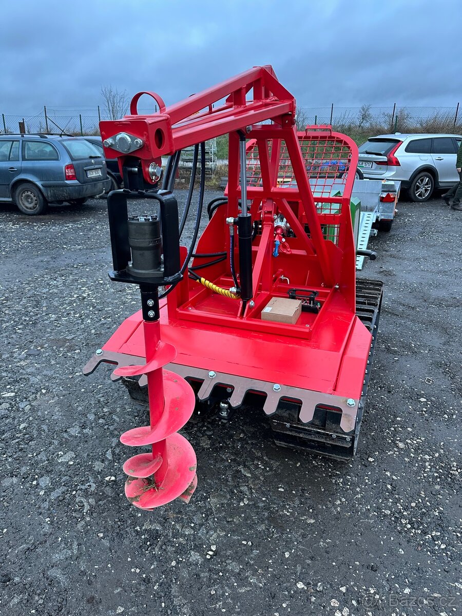 Železný kůň Mk 23Rc(MOTOR-HONDA)samovolné odvíjení lana. - 12