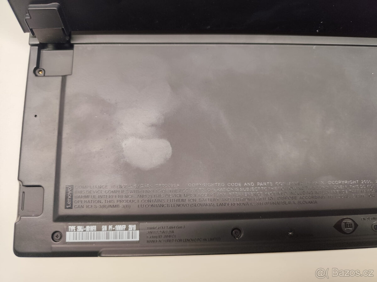 Lenovo ThinkPad X1 Tablet 3Gen i5 8GB / 256GB - B GRADE - 12