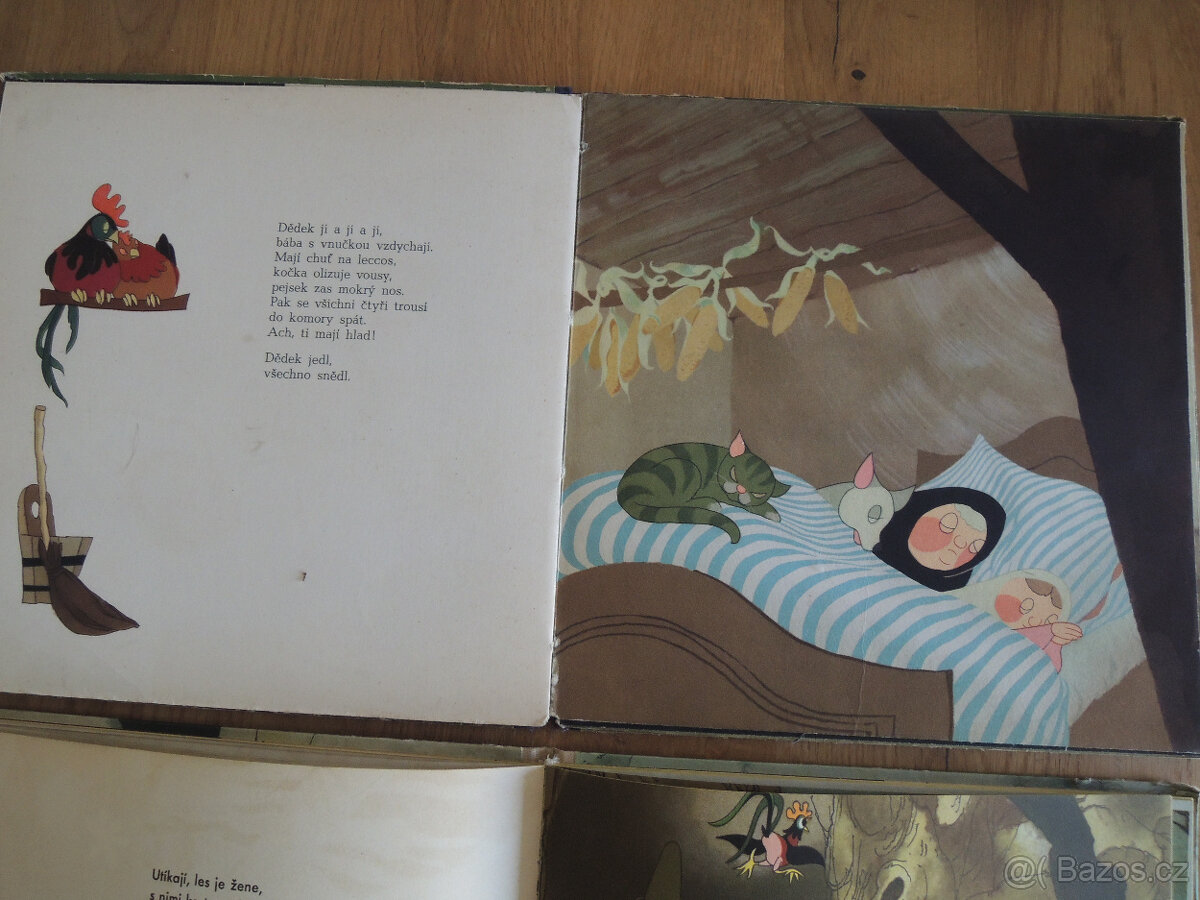 Zasadil dědek řepu 1947 Dvě pohádky Trnka Hrubín - 12