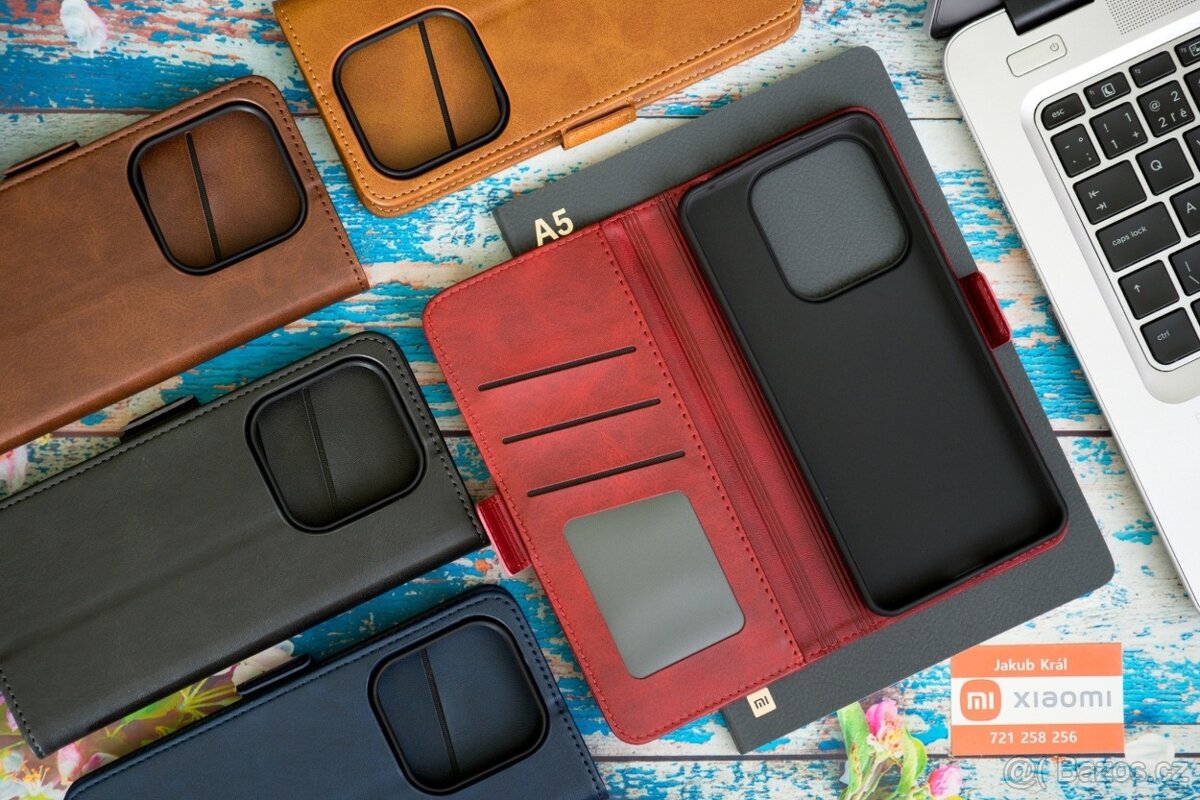 Zavírací pouzdra s bočním páskem pro Xiaomi / Redmi / Poco - 12