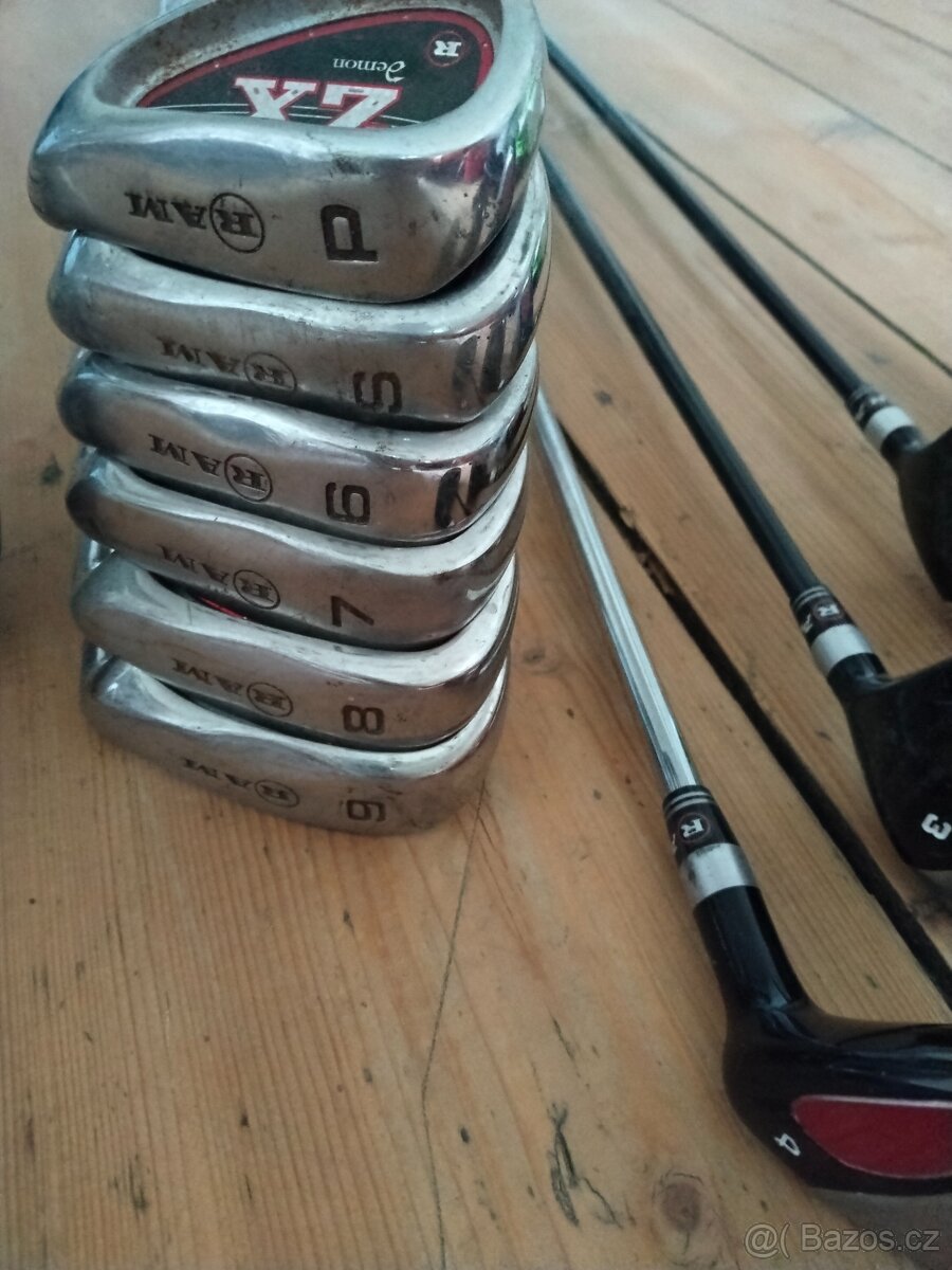 2 sady golfových holí - 12