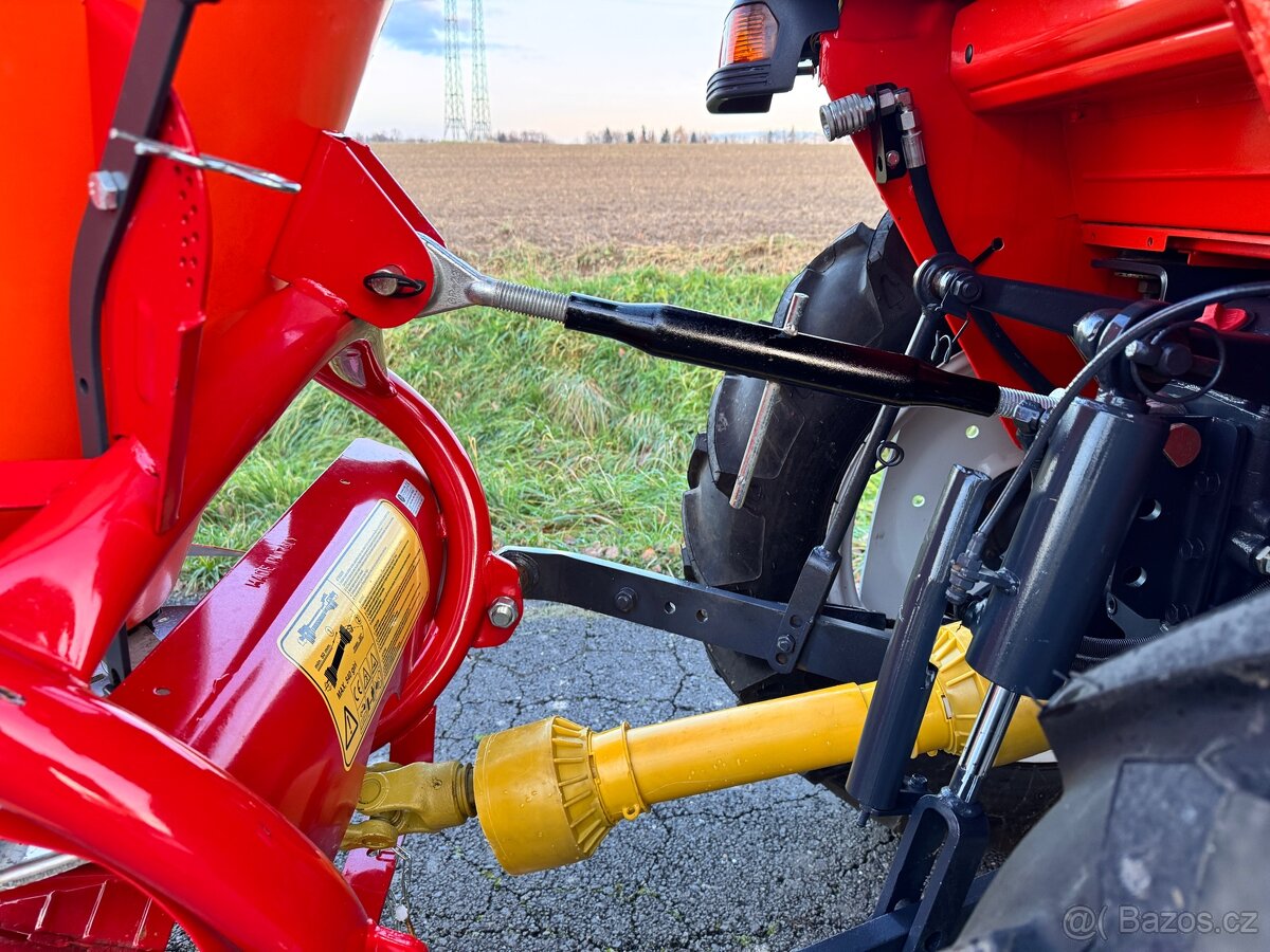 Malotraktor KUBOTA GL21 vyhřívaná kabina • radlice + sypač - 12