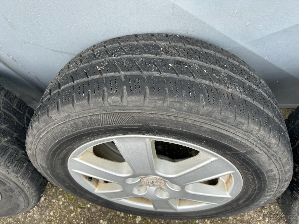 Alu kola R16 5x112 + Zimní pneu 205/65/16C Nokian, Semperit - 12