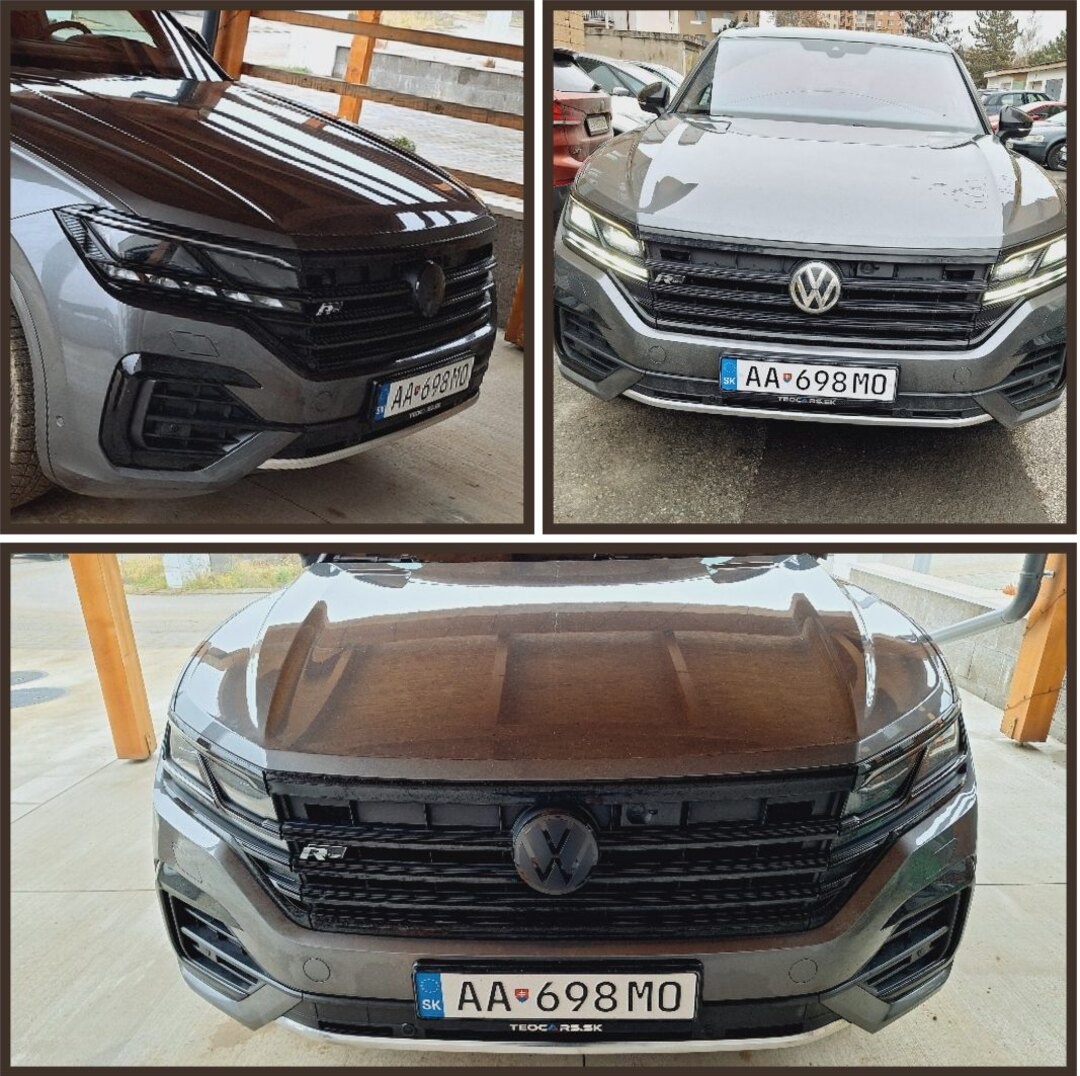 Logo znak VOLKSWAGEN cierne leskle / cervene - 12