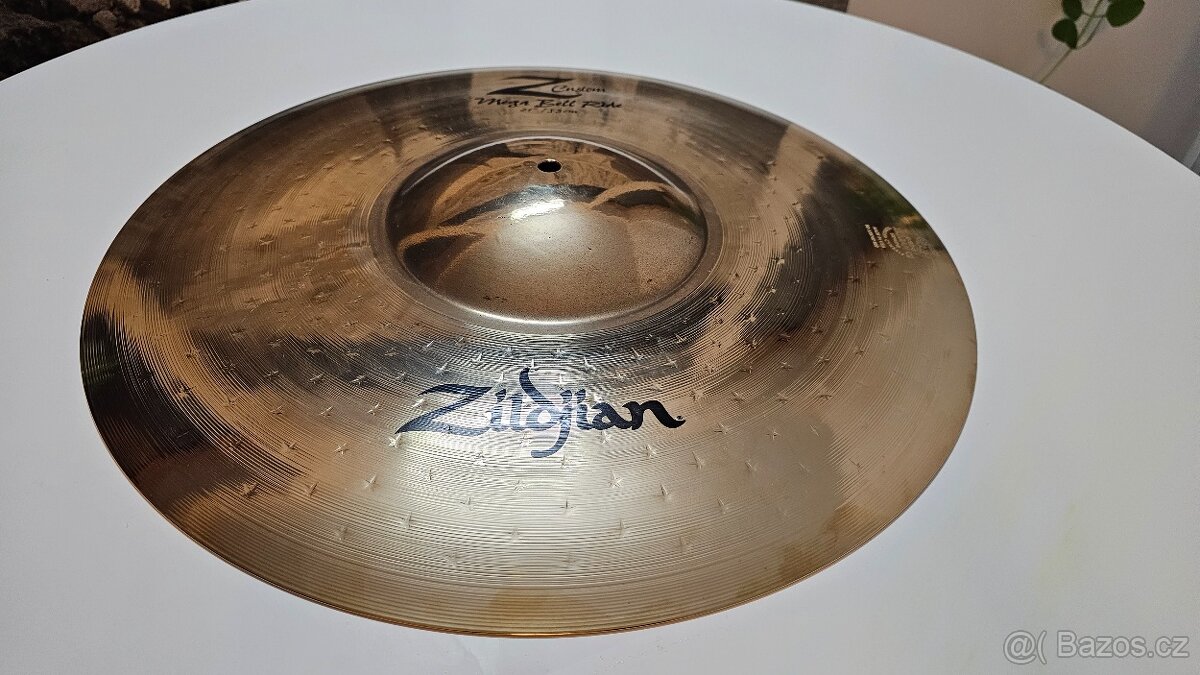 ZILDJIAN Z CUSTOM MEGA BELL 21" RIDE - 12