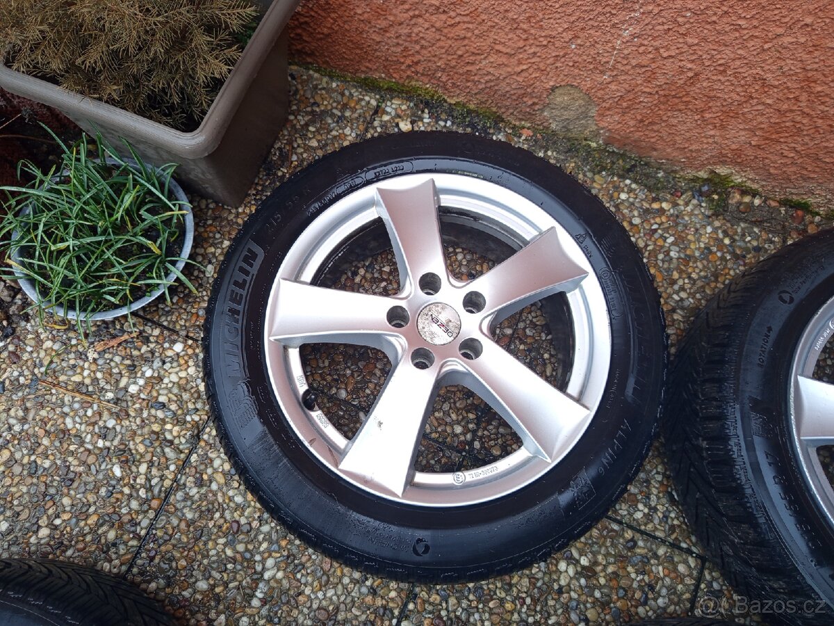 Alu kola Dezent 5x112 R17 celoroční pneu - 12