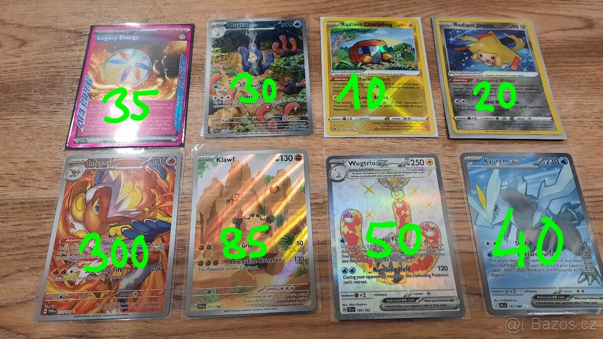 Pokémon karty hity + EX - 12