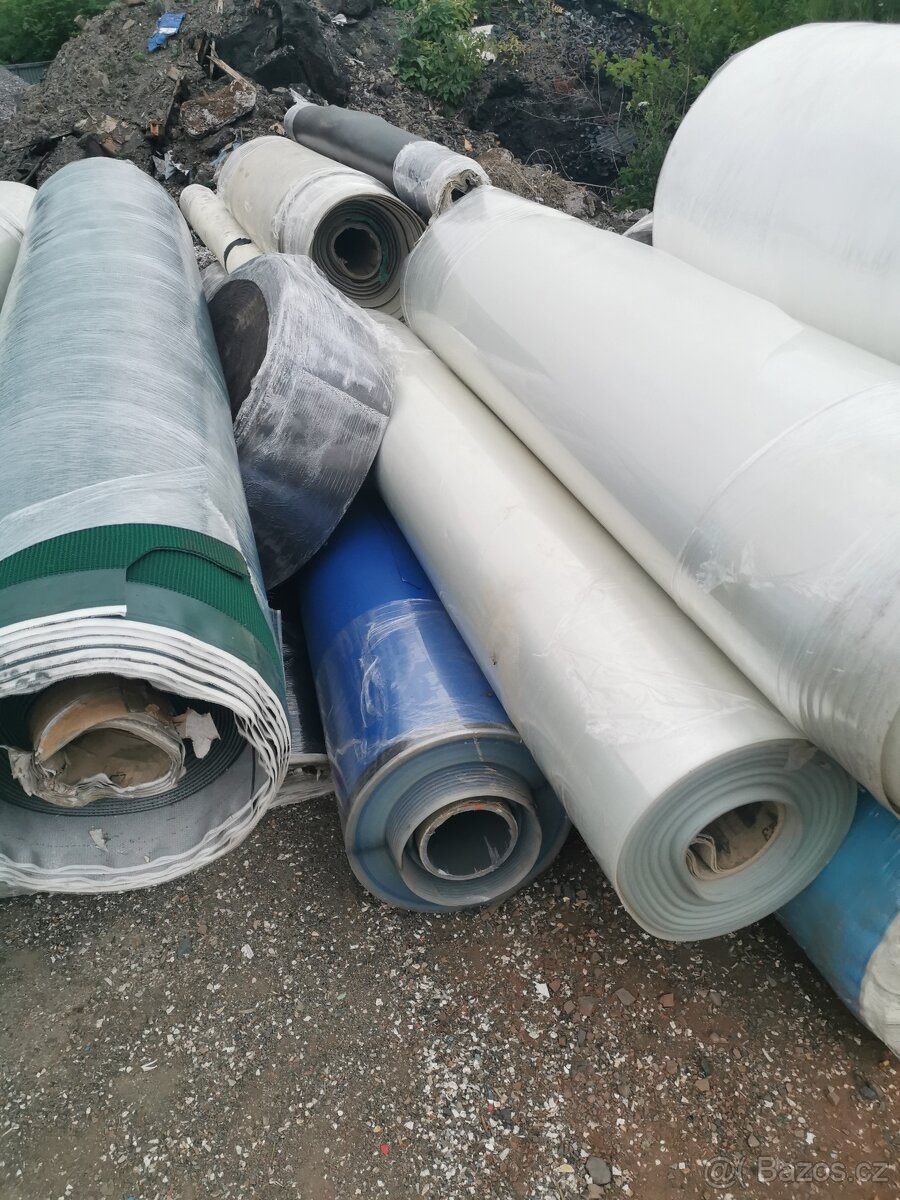 PVC folie - zesílené , odolné - různé druhy - 12