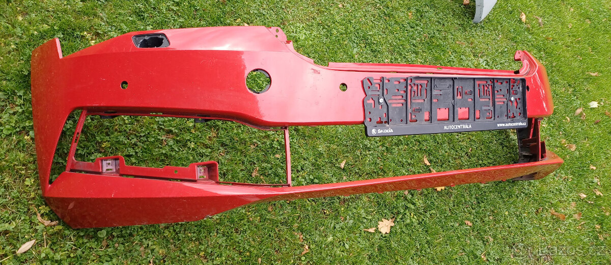 Přední nárazník Škoda SUPERB III facelift 3V0807221F - 12