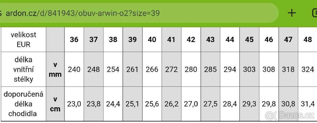 Pracovní obuv vel. 37,39,Ardon (Arwin 02) G3132 - 12