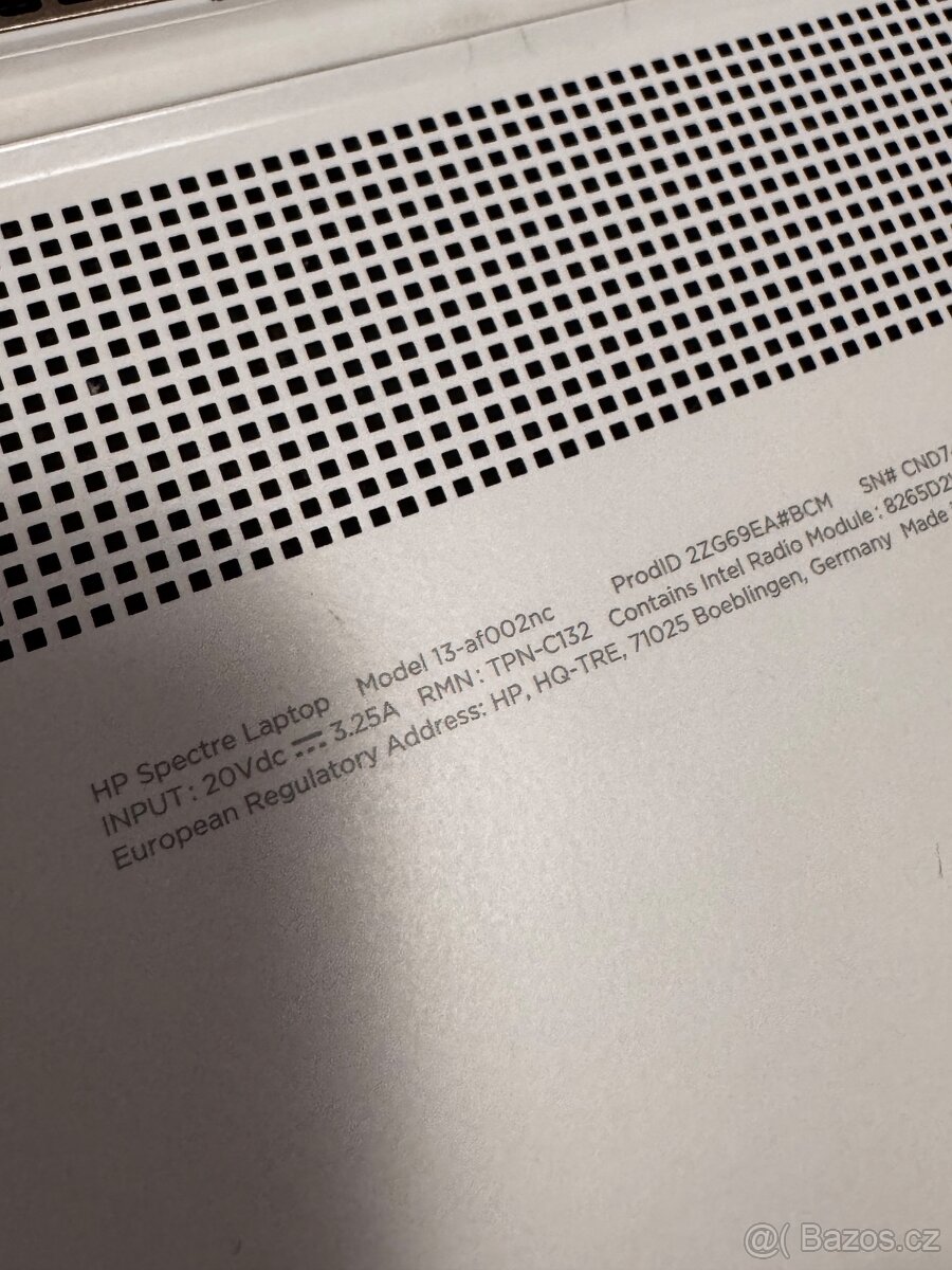 HP Spectre Laptop 13” - 12