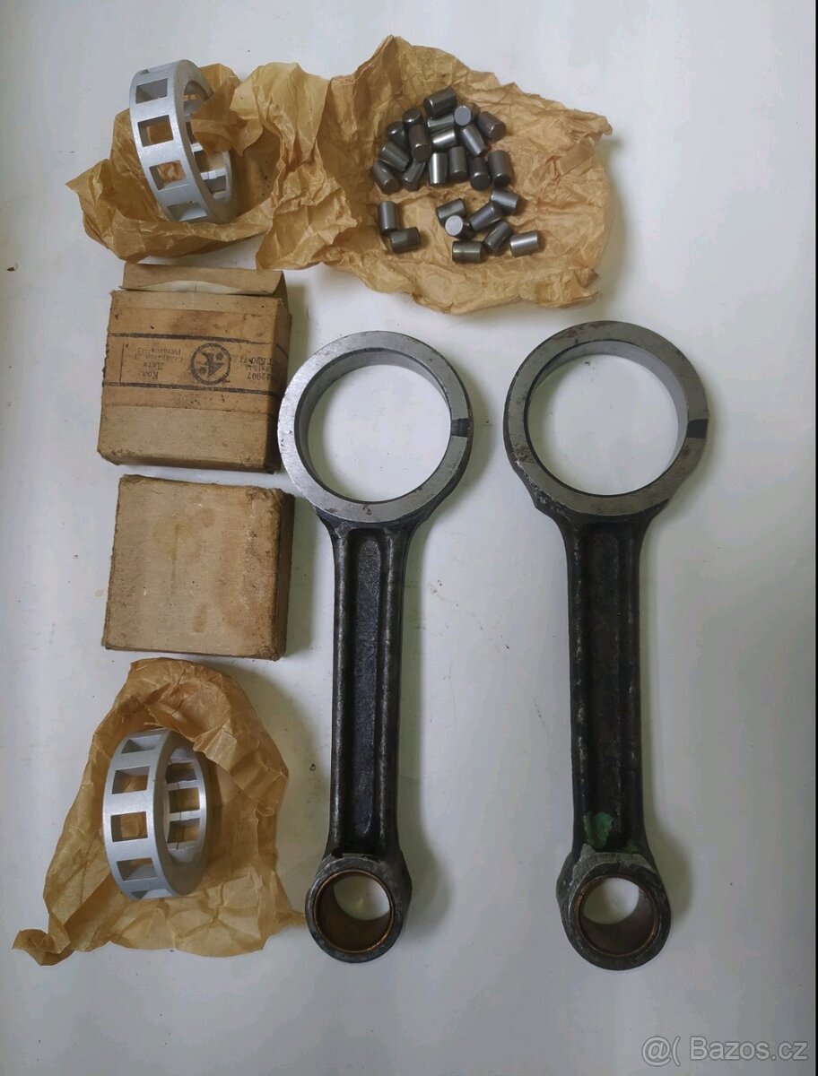 Kuželikove ložiska krků řízení SSW055 Dněpr Ural M72 K750 - 12