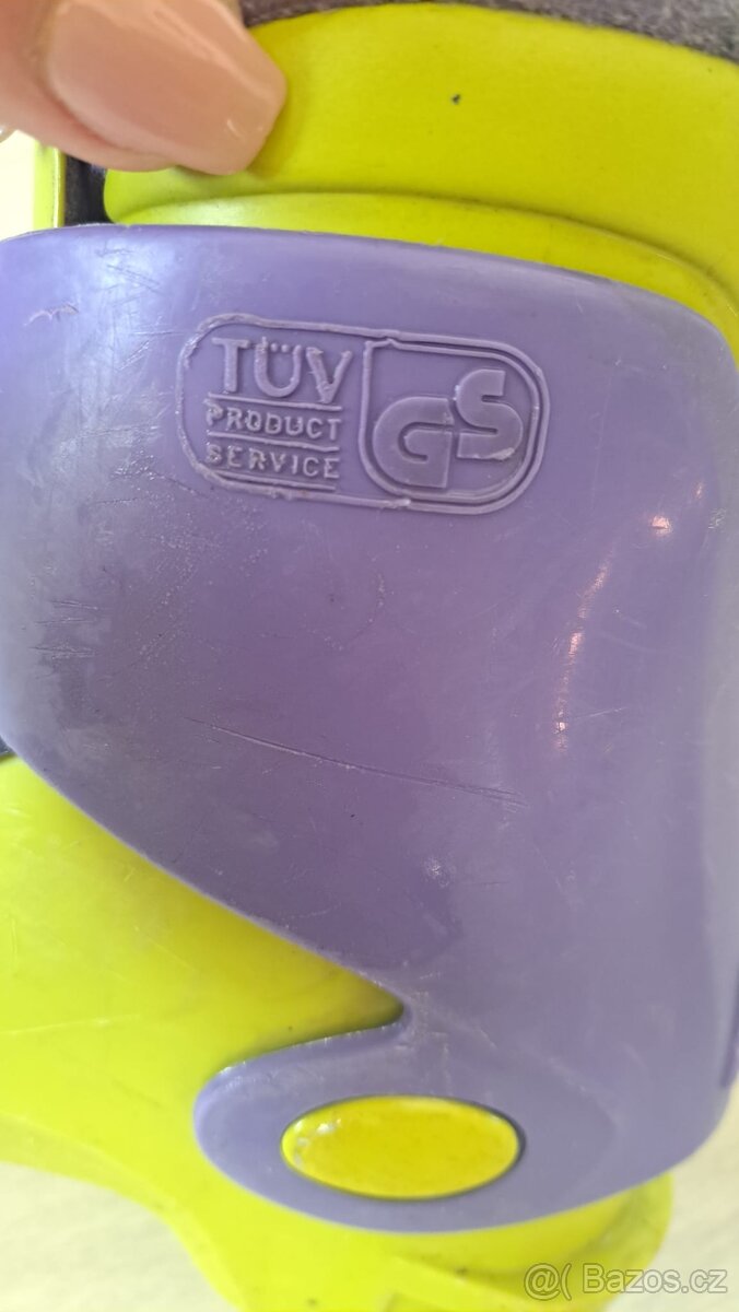 Dětské lyže Atomic + lyžáky Nordica + hůlky - 12