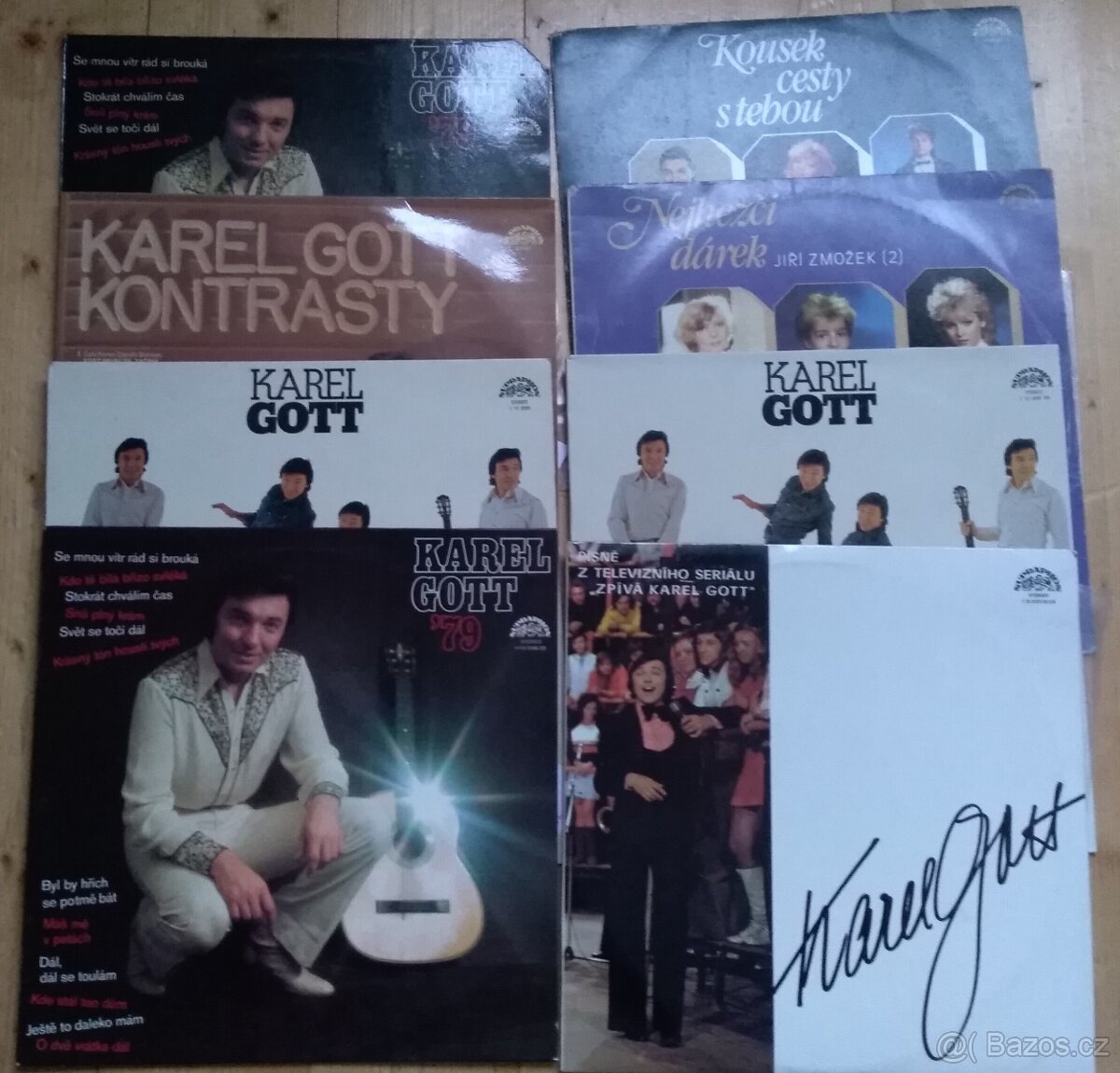 Prodám retro hudební skříň, gramofony a LP desky. - 12