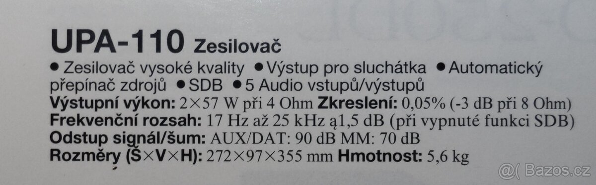 DENON D-110.BT,USB,FM-RDS,CD,TAPE - 12